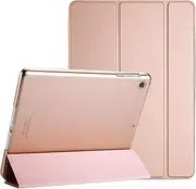 ProCase Smart Case for iPad Air 1st Edition, Ultra Slim Lightweight Stand Protective Case Shell with Translucent Frosted Back Cover for iPad Air 2013 Model (A1474 A1475 A1476) -Rosegold