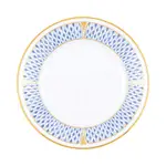 Herend Art Deco Blue Bread and Butter Plate