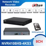 Dahua NVR4108HS-4KS3 8CH 1U 12MP Network Video Recorder AI by Recorder SMD+
