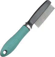 Cat Flea Comb | Stainless Steel Dog Face Comb - Multifunctional Pet Supplies Brushes For Puppy Daily Brushing Routine Detangling Bathing Trimming Outdoor