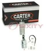 Carter In-Line Electric Fuel Pump for 1989 Suzuki Sidekick 1.3L L4 Air ns