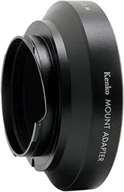 Kenko Case ke01-lemler 58 mm Adapter Ring for Leica R Lens to Leica M Black