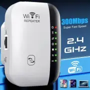 WiFi Signal Extender Range Repeater Booster Internet Amplifier 300Mbps