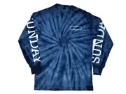 Sunday BMX Rockwell Box Long Sleeve T-Shirt Black Dye Large
