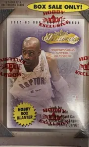 2002-03 Fleer Showcase Basketball Blaster Box