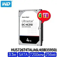 在飛比找Yahoo!奇摩拍賣優惠-【MR3C】含稅公司貨 WD 4TB HUS726T4TAL