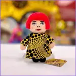 P 可愛的 YAYOI KUSAMA 毛絨吊墜禮物送給女朋友背包裝飾鑰匙扣毛絨玩具系列 3S