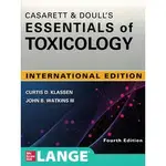 【229-6951】CASARETT & DOULL'S ESSENTIALS OF TOXICOLOGY (IE)