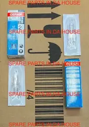 2 x Westinghouse 626 Wall Oven Halogen Lamp Light Bulb Globe WVE626S 94403170017