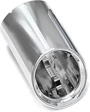 Car Tailtip Cover Compatible For BMW G20 G21 320 330i G22 G26 420i 430i Muffler Tip Tailtip Replacement Exhaust System Nozzle 2020+(1 Pcs Silver)
