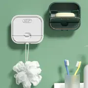 Wall hanging Clamshell soap box free perforation