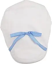 [BESPORTBLE] Women Beret Hat: White Newsboy Cap with Checkered Bow Girls Artist Hat for Fall Casual for Women