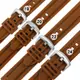 Watchband / 各品牌通用 舒適耐用 輕便 運動型 加厚矽膠錶帶-褐色