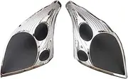 Compatible for Land Cruiser Compatible for Prado 120 J12 2003 2004 2005 2006 2007 2008 2009 Car ABS Chrome Exterior Trim Cover Accessories(Front)