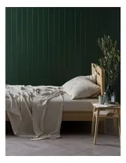 [Linen House] Nimes Sheet Set In Natural