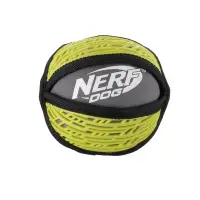 在飛比找Yahoo!奇摩拍賣優惠-☆米可多寵物精品☆新品 NERF DOG 條紋拼布 啾啾球 