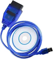IOIUSKKU OBD USB Cable KKL 409.1 Cord Data Stream Observation Anti-Theft Detection Line Model Diagnostic Tool Scan