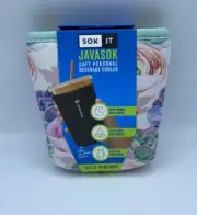 JavaSok Medium Reusable Insulator Sleeve Cold Pastel Splendor New