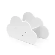 Design Square Liam Kids Furniture Cloud Design Book Caddy Display Cabinet - White