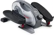 Sunny Health & Fitness Sitting Under Desk Elliptical Peddler, 8-Level Magnetic Resistance Training Machine, Portable Foot/Leg Pedal Exerciser for Senior Home/Office Workout, Optional Dark Grey or Pink