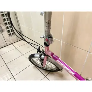 MERIDA 美利達 摺疊車 FB-217 16吋折疊車 粉色 腳踏車 自行車  二手狀況良好