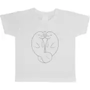 'Love Manatees' Children's / Kid's Cotton T-Shirts (TS038638)