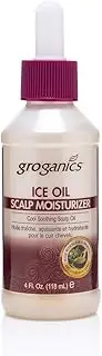 Groganics DHT Ice Oil Scalp Moisturizer, 4 Ounce