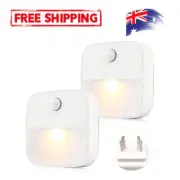 Motion Sensor Night Light, Smart LED Nightlight Plug-In with AU Plug, Warm White