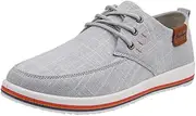 [Generic] Mens Casual Leather Shoes Size 9 Fashion Men Shoes Outdoor Canvas Casual Shoes Comfortable Summer Men Shoes Men Boot