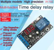 NEW DC 5V/12V/24V Digital LED Cycle Timer Delay Relay Switch Time Relay Module