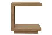 CT Oscar Solid Timber C-Style Lamp Table