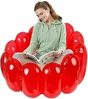 Air Chair Inflatable,Blow up Couch Outdoor Chair - Blow Sofa Seat, Maximum Load 250Lbs, Movie Chairs, Blow up Furniture for Living Room Bedroom