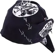 [LIFKOME] Japanese Turban Hat Hats for Men Cooking Hat Pirate Hat Chef Hat Women Animal Hat Scrub Cap Bakery Hats Bakers Hat Scrubs Working Caps for Cooking Polyester Cotton