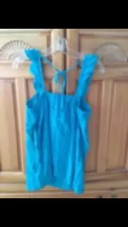 Volcom Women's Blue camisole Top By Volcom Size Large