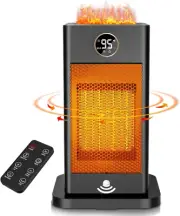 1500W Smart Space Heater w/ Humidifier PTC Fast Heat for Large Room Safe Quiet