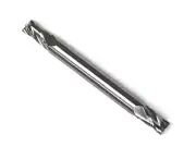 7/32" 4 FLUTE DOUBLE END STUB CARBIDE END MILL 3/8" FLUTE X 2-1/2" HTC 190-4218
