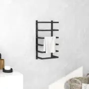 Towel Rack Black Hanging Multiple