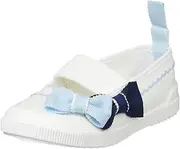 AngelSmile(エンジェルスマイル) Angel Smile ASSS2016003 Girls 14 Shoes with Ribbon 5.5 inches (14.0 cm), Blue