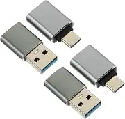 4pcs USB c to USB Converter Adapter USB Type-c to USB 3.0 Driver- Lightweight for Laptop Phone and Tablet