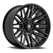 20x9 Gear Off Road 770BM Edge Gloss Black Milled Wheel 8x180 (18mm)