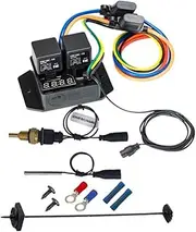 Davies Craig Digital Thermatic Fan Switch with 1/4 Inch NPT Thermal Sensor Kit, Multi-Color, DC-0445