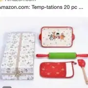 Essiental Baking Set Temp-tations Winter Whimsy