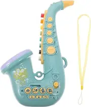LALADEFIEE Can Play Saxophone Mini Saxophone Saxophone Electronic Saxophone Mini Saxophone Musical Saxophone Music Plastic Green