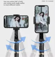 Roreta 2023 Gimbal Stabilizer Selfie Stick Foldable Wireless Tripod Bluetooth