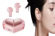 True Wireless Stereo Bluetooth Earbuds Couples For Valentine For Sport Travel Use-Pink