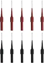 eMagTech 10pcs Multimeter Test Probes Testing Lead Extention Sharp Needle Tips Micro Pin