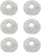 Jodriva 6Pcs Mop Pads, for Ecovacs X2 X2 pro X2 Omni DEX86 Robot Vacuum Cleaner Washable Mop Cloth Replacement Parts Vacuum Mop Pad