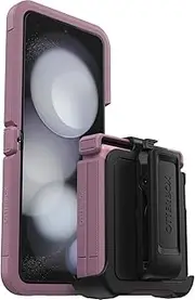 [Otterbox] Defender XT Case for Samsung Galaxy Z Flip5, Shockproof, Drop Proof, Ultra-Rugged, Protective Case, 4X Tested to Military Standard, for Foldable Phones, Purple