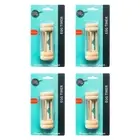 4x White Sand Timer Children Sand Educational Kids Toys 3 Minutes Egg Timers