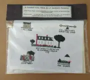 SMITHFIELD PLANTATION Blacksburg Virginia Counted Cross Stitch 14 CT Aida Cloth